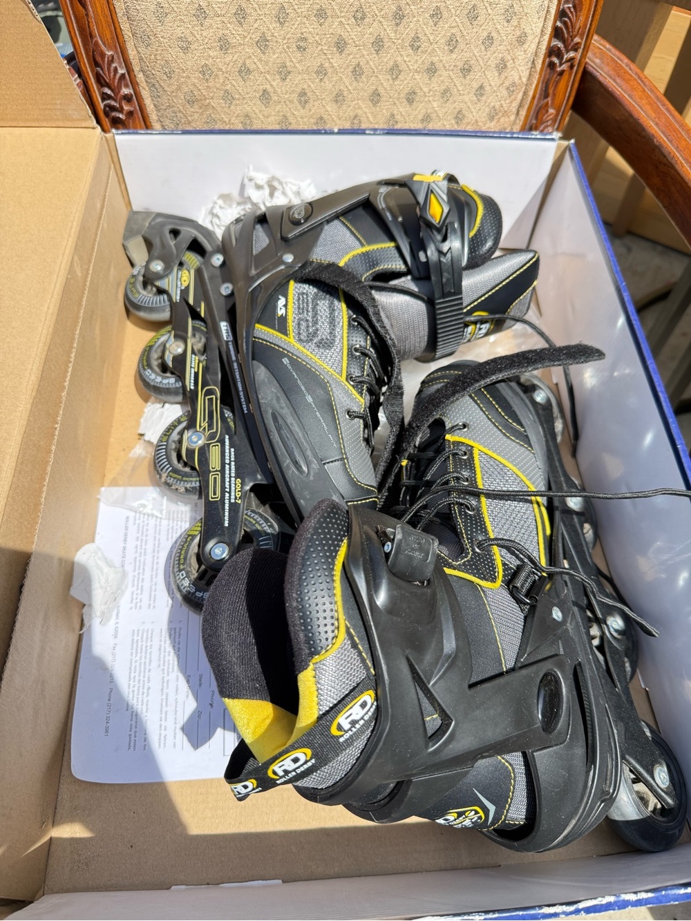 Mens inline rollerblades